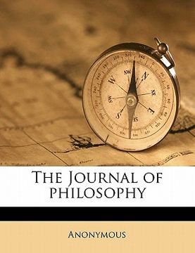 portada the journal of philosophy (en Inglés)