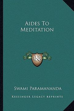portada aides to meditation