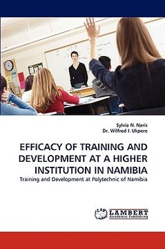 portada efficacy of training and development at a higher institution in namibia (en Inglés)