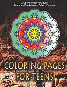 portada COLORING PAGES FOR TEENS - Vol.6: adult coloring pages: Volume 6