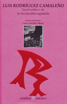 portada Juicio Crítico de la Revolución Española (Cantabria 4 Estaciones)