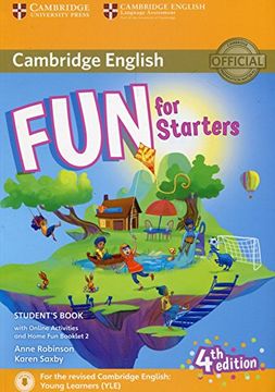 portada Fun for Starters Student's Book With Online Activities With Audio and Home fun Booklet 2 (Cambridge English) 