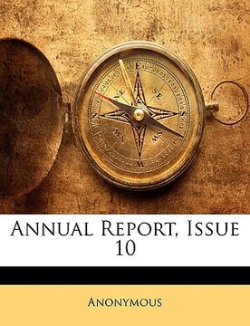 portada annual report, issue 10 (in English)