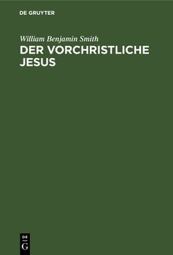 portada Der Vorchristliche Jesus (German Edition) [Hardcover ] (en Alemán)