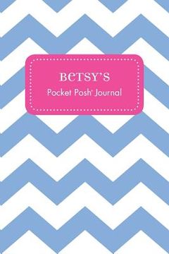 portada Betsy's Pocket Posh Journal, Chevron (en Inglés)