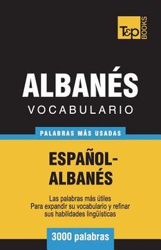portada Vocabulario Español-Albanés - 3000 palabras más usadas