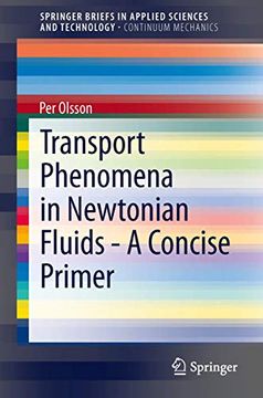 portada Transport Phenomena in Newtonian Fluids - A Concise Primer (en Inglés)