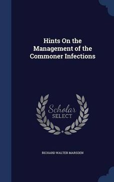 portada Hints On the Management of the Commoner Infections