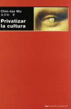 portada Privatizar la Cultura (in Spanish)