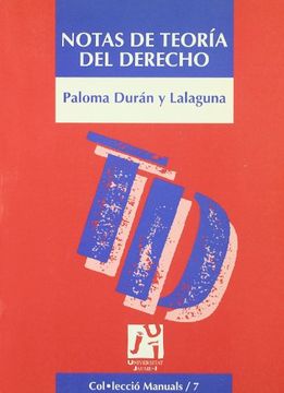 portada Notas de Teoría del Derecho (Manuals) (in Spanish)