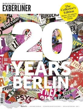 portada Exberliner Collector's Issue: 20 Years Berlin (in English)