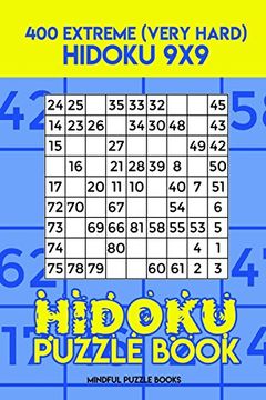 portada Hidoku Puzzle Book 5: 400 Extreme (Very Hard) Hidoku 9x9 (Hidoku Collection) (Volume 5) 