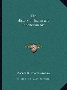 portada the history of indian and indonesian art (en Inglés)