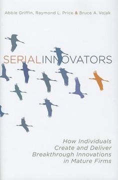 portada serial innovators: how individuals create and deliver breakthrough innovations in mature firms (en Inglés)