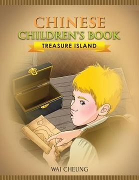 portada Chinese Children's Book: Treasure Island (en Inglés)