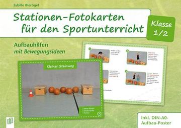 portada Stationen-Fotokarten für den Sportunterricht - Klasse 1/2 (en Alemán)