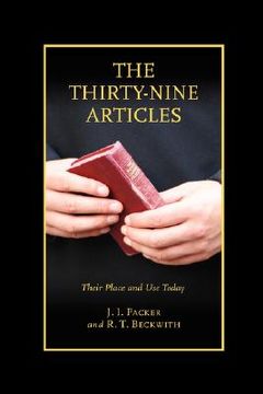 portada the thirty-nine articles: their place and use today