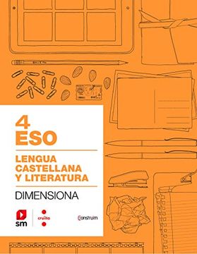 Libro Cuaderno Lengua Castellana Y Literatura. 4 Eso. Dimensiona ...