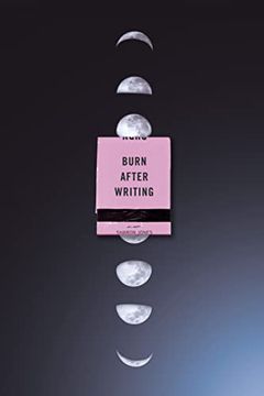 portada Burn After Writing (Moon Phases) 