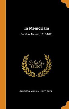 portada In Memoriam: Sarah a. Mckim, 1813-1891 