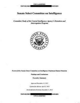portada US Senate Torture Report: Committee Study of the Central Intelligence Agency's Detention and Interrogation Program (in English)