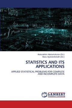portada Statistics and Its Applications (in English)