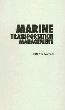 portada marine transportation management (en Inglés)