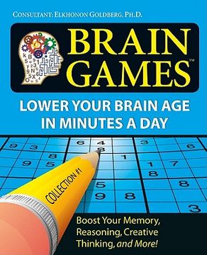 Brain Games #1: Lower Your Brain age in Minutes a day (Volume 1) (en Inglés)