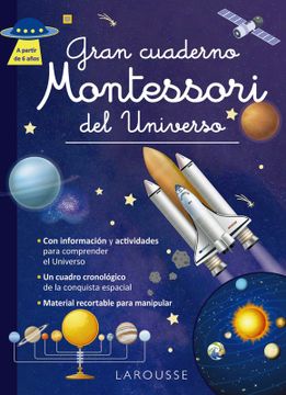 portada Gran cuaderno Montessori del Universo