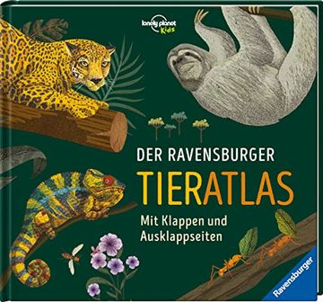 portada Der Ravensburger Tieratlas - Eine Tierisch Spannende Reise Rund um die Welt (en Alemán)