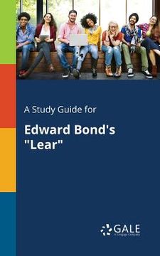 portada A Study Guide for Edward Bond's "Lear" (in English)