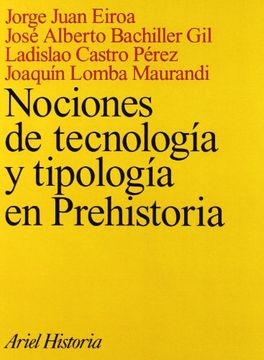 portada Nociones de Tecnologia y Tipologia en Prehistoria