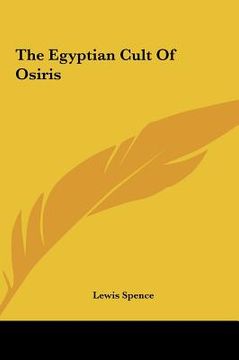 portada the egyptian cult of osiris (in English)