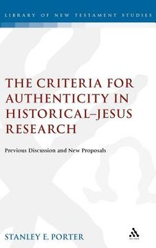 portada criteria for authenticity in historical-jesus research