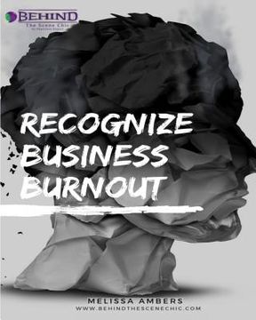 portada Recognize Business Burnout (en Inglés)