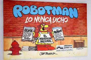portada Robotman lo Nunca Dicho (Ofertas Altorrey)