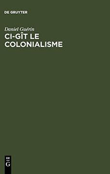 portada Ci-Gît le Colonialisme (en Francés)