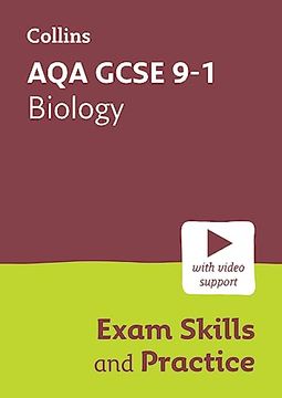 portada Collins GCSE Science 9-1 -- Aqa GCSE 9-1 Biology Exam Skills Workbook: Interleaved Command Word Practice (en Inglés)