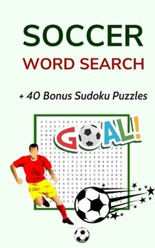 portada Soccer Word Search: Puzzle Book for Adults and Teens 5x8 Inches Pocket Size (en Inglés)