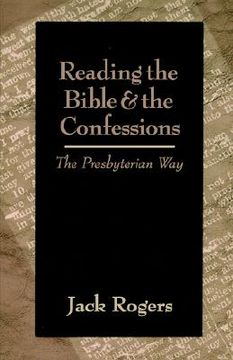 portada reading the bible and the confessions (en Inglés)