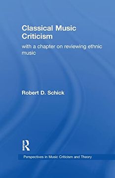 portada Classical Music Criticism (en Inglés)