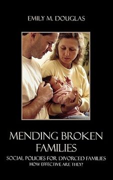 portada mending broken families: social policies for divorced families: how effective are they? (in English)