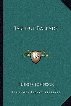 portada bashful ballads (en Inglés)