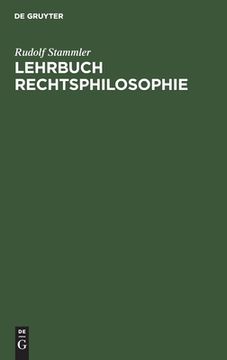 portada Lehrbuch Rechtsphilosophie (en Alemán)