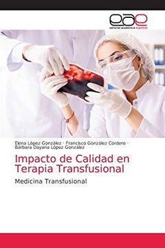 portada Impacto de Calidad en Terapia Transfusional: Medicina Transfusional