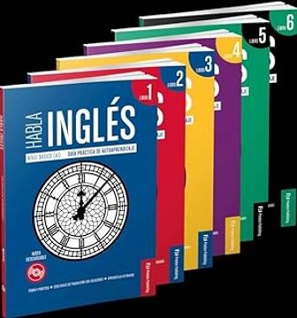 portada Habla Ingles Pack Coleccion Completa Libros 1 al 6 (in Spanish)