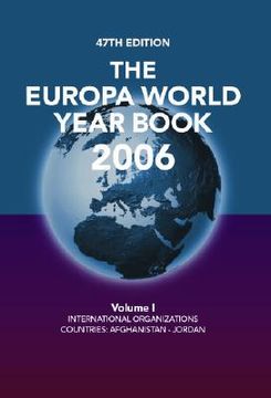 portada The Europa World Year Book (en Inglés)