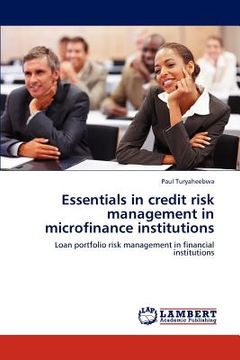 portada essentials in credit risk management in microfinance institutions (en Inglés)