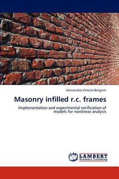 portada masonry infilled r.c. frames (en Inglés)