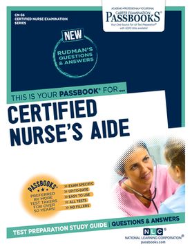 portada Certified Nurse's Aide (Cn-56): Passbooks Study Guide Volume 56